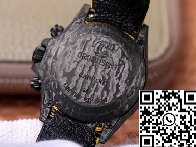Color Fiber Dial Carbon Rolex Daytona Chronograph Cosmos Skull Edition 0706